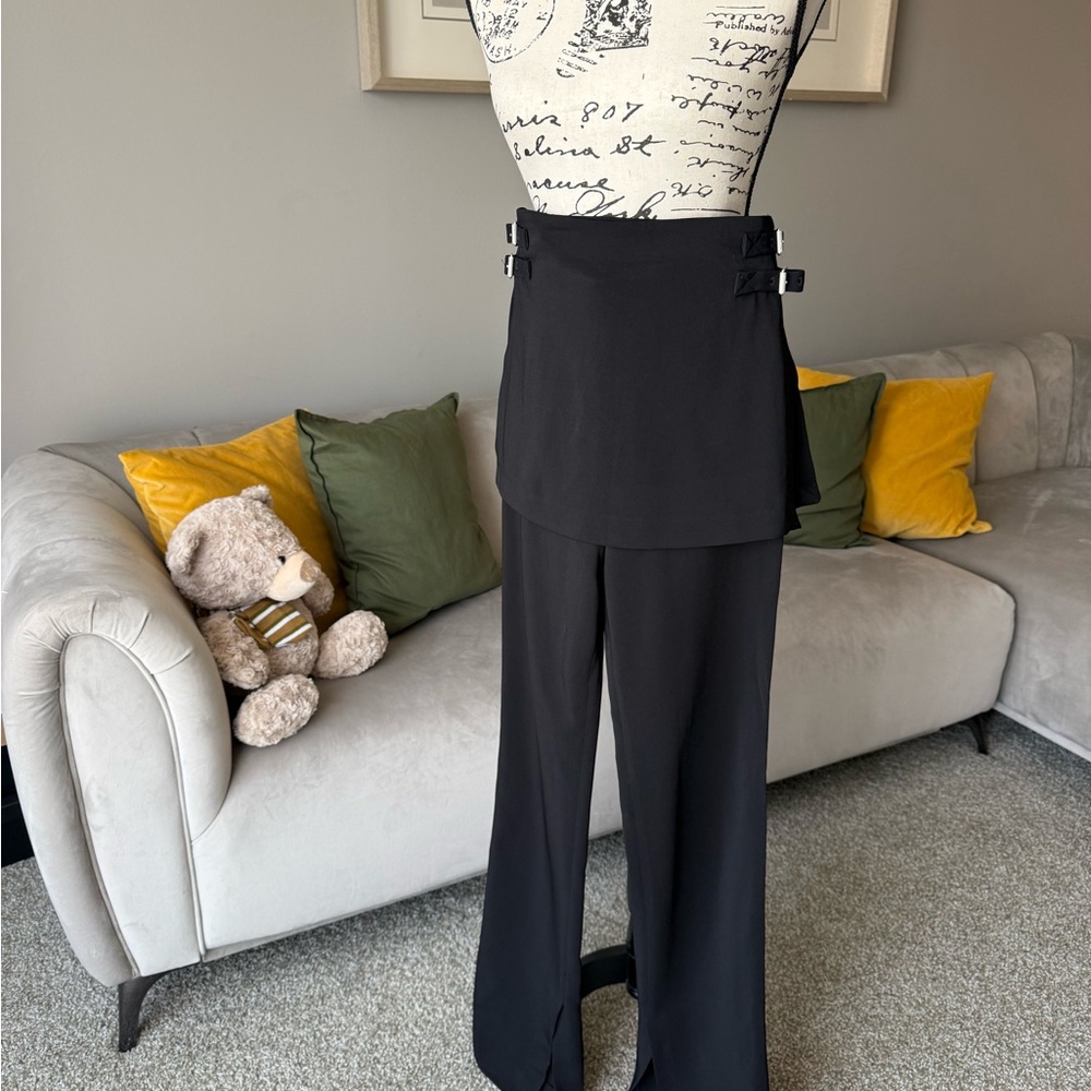 Zara Black Wide Leg Women's Pants